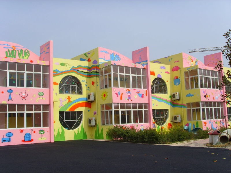 幼兒園外墻彩繪應考慮到哪些問題呢？